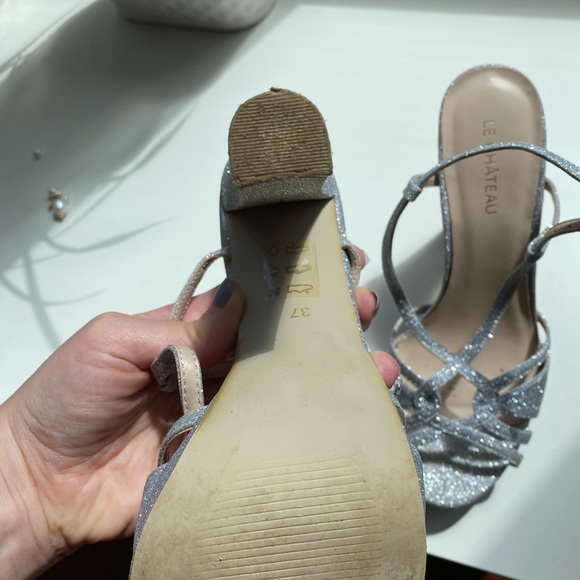 Le chateau Glitter strappy platform sandal - Picture 5 of 7